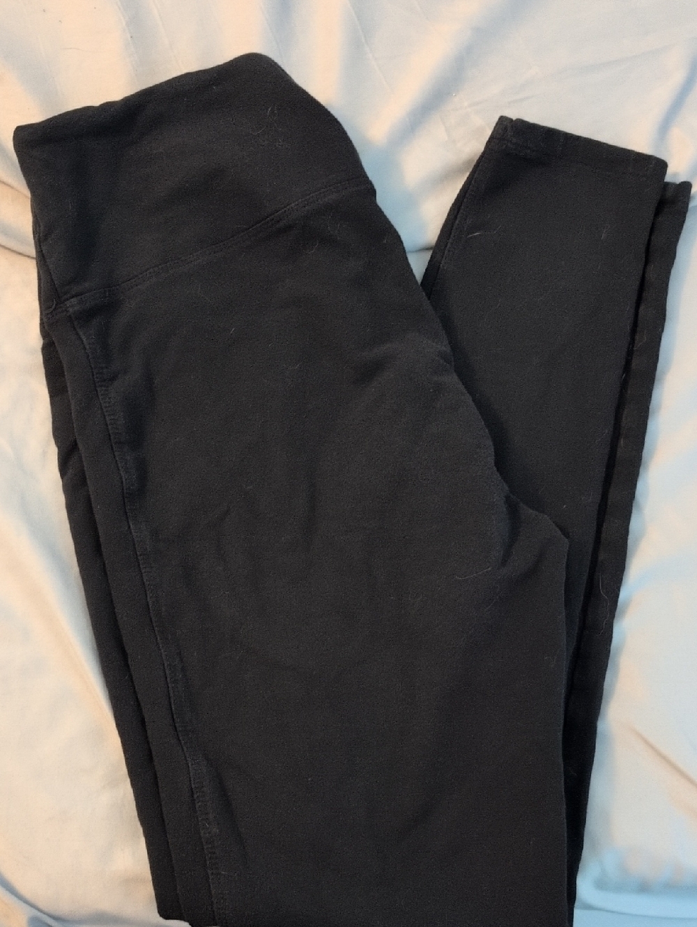 High-Waist Black Leggings for Women